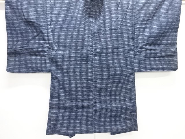 JAPANESE KIMONO / ANTIQUE MENS HAORI / COTTON / ABSTRACT